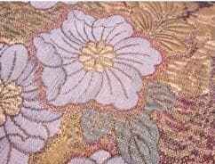 【辻が花】美品　辻ヶ花模様織出し袋帯