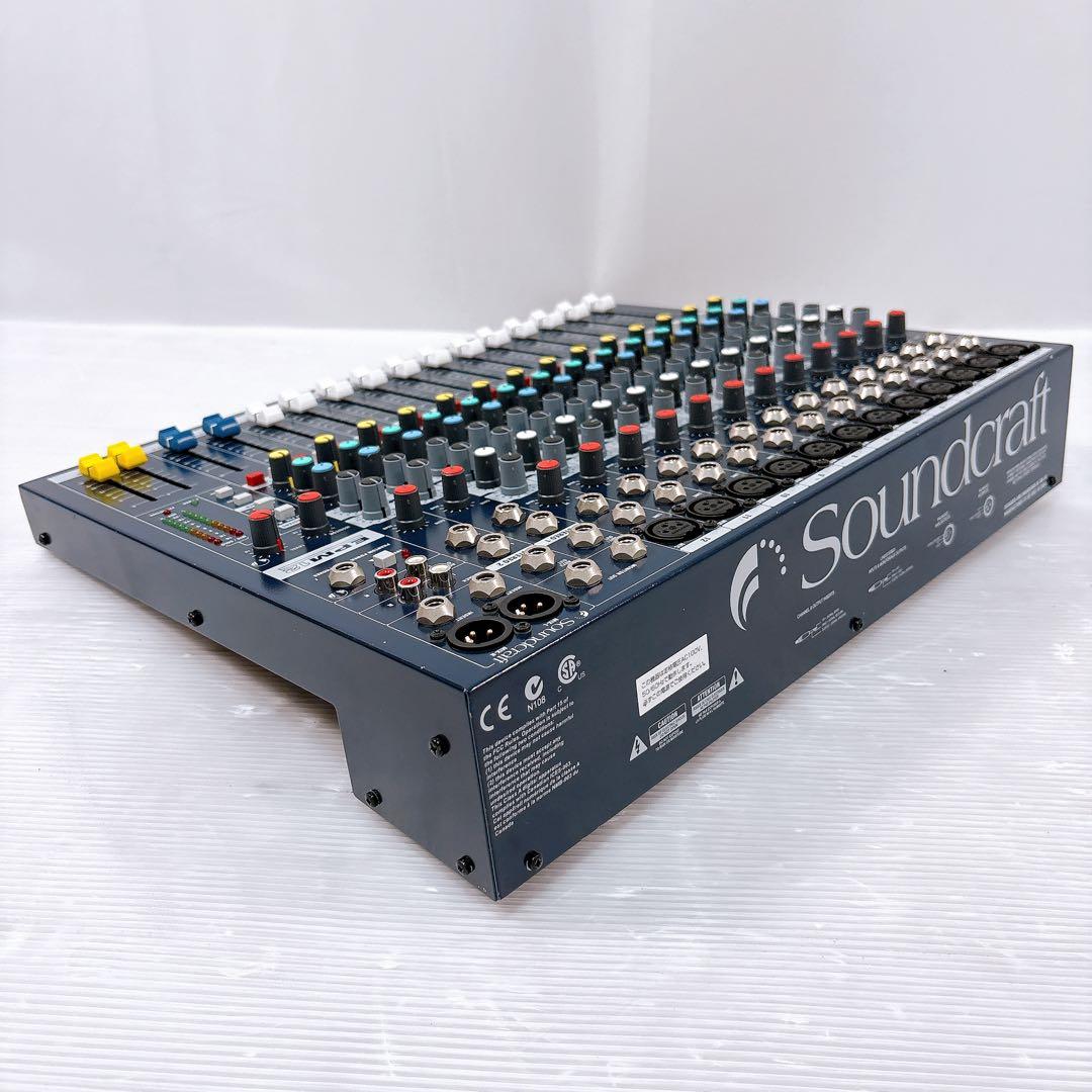 【極美品】Soundcraft サウンドクラフト EPM12 アナログミキサー