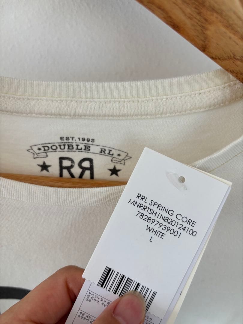 【新品未使用】RRL ランチ ロゴ スウェットシャツ◾️注意事項あり◾️