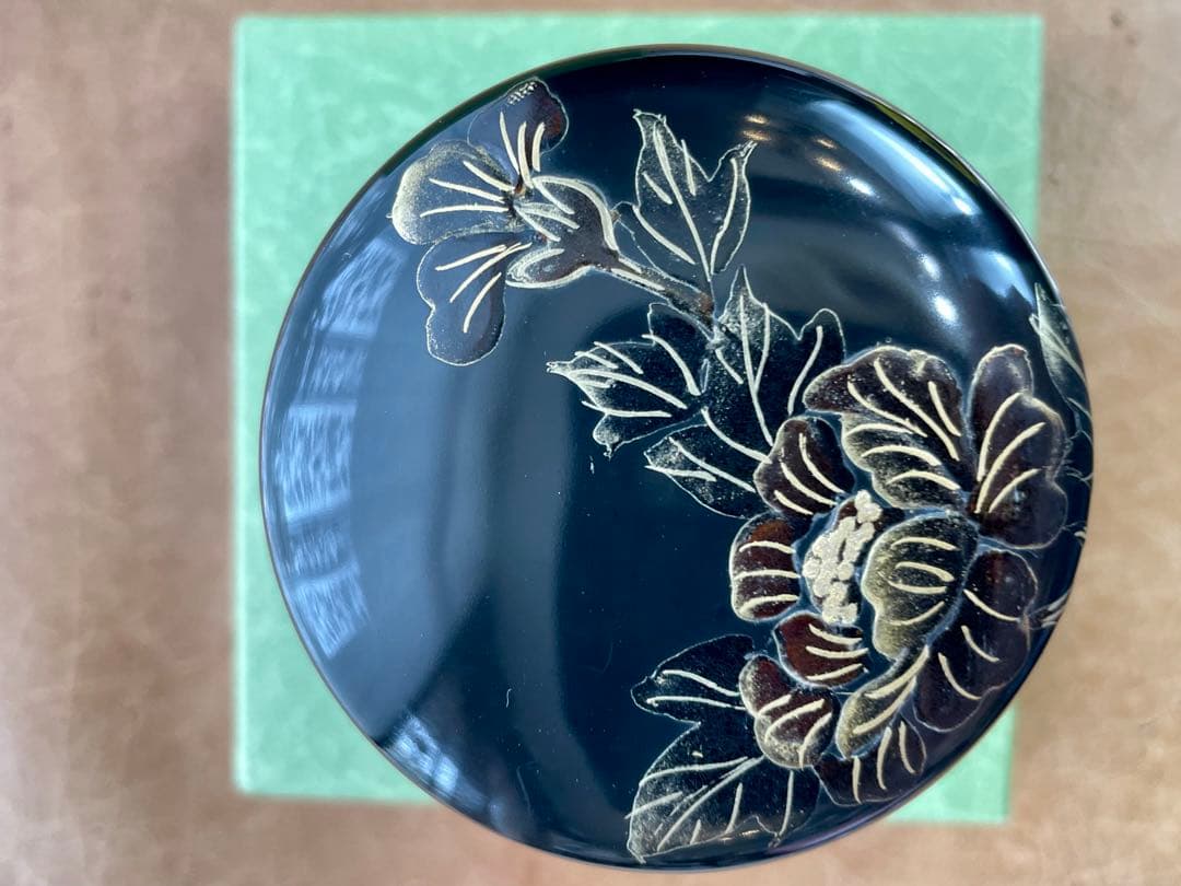 新品・希少　琉球漆器　高級　棗・茶杓・香合・太鼓・オマケ付き　プレミア価格