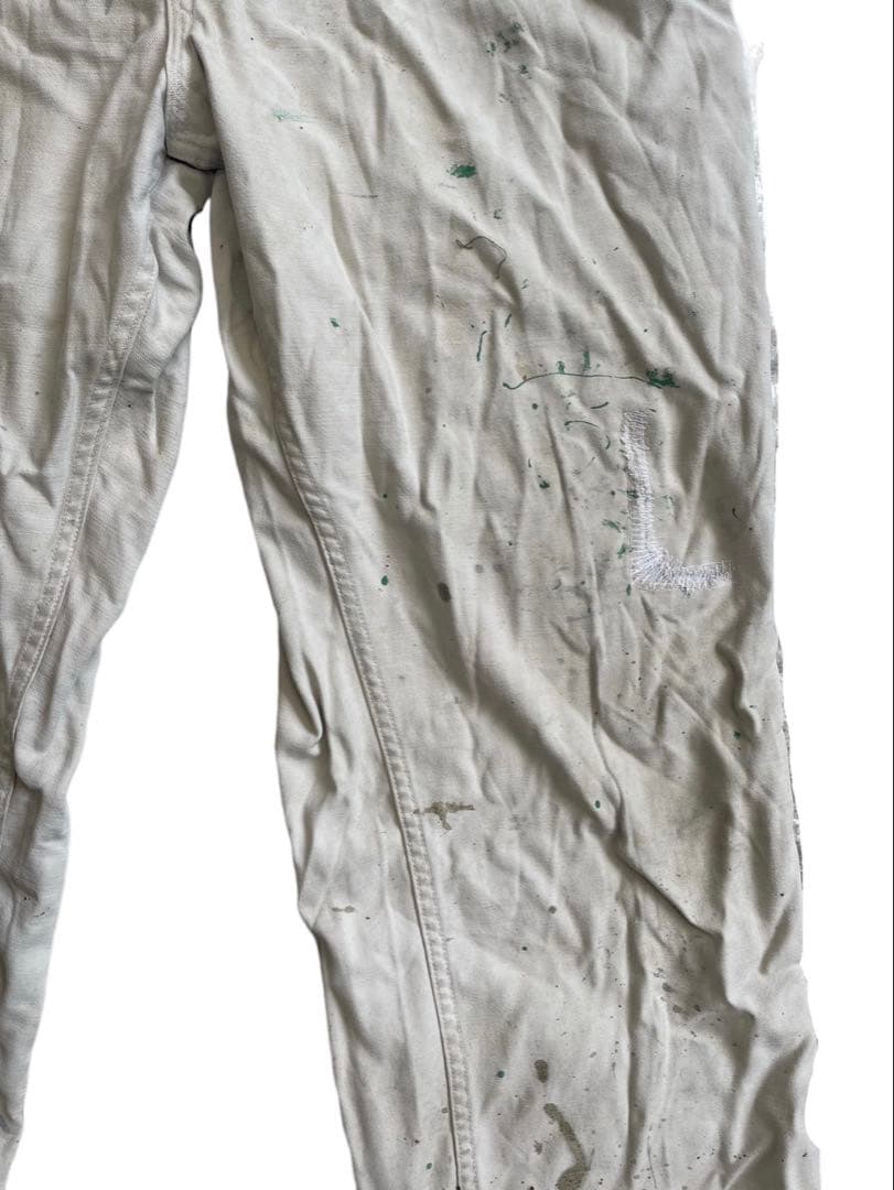 米軍本物爆発物取扱者用カバーオール白Mサイズ80年代希少ひ品