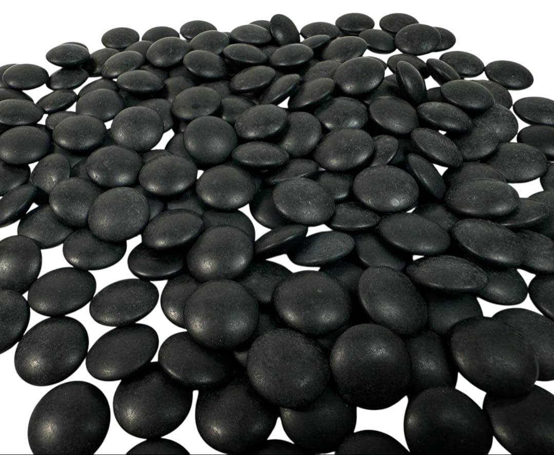 囲碁 30号 蛤碁石 那智黒 碁石 碁笥セット ②