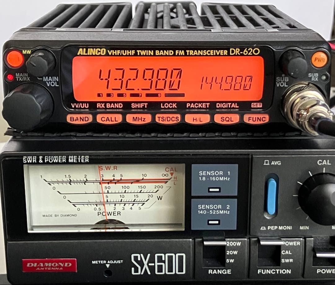 アルインコ DR-620HV 50w/35w アマチュア無線機