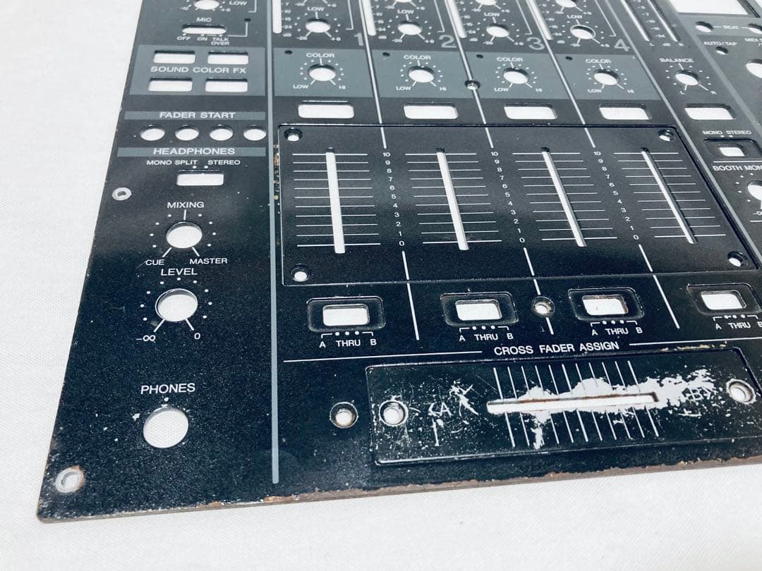 Pioneer DJM-800 ミキサーパネル