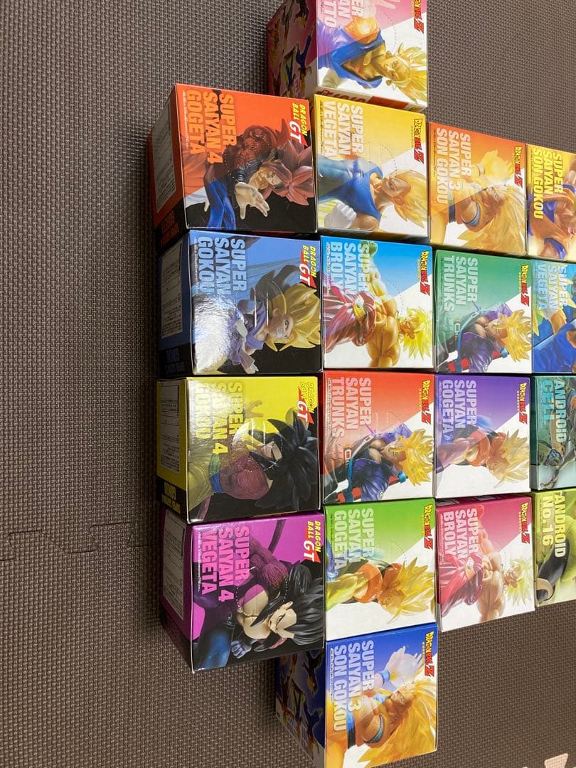 【未開封横穴無し】　ドラゴンボール　組立式アクションポーズフィギュア