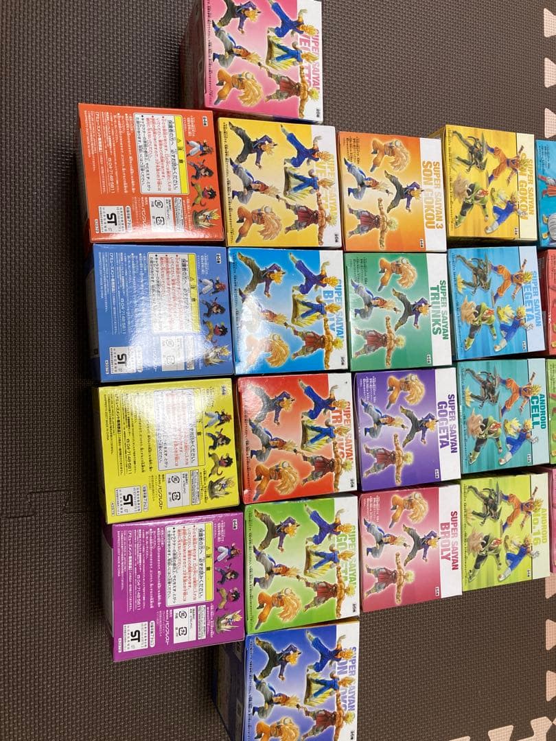 【未開封横穴無し】　ドラゴンボール　組立式アクションポーズフィギュア