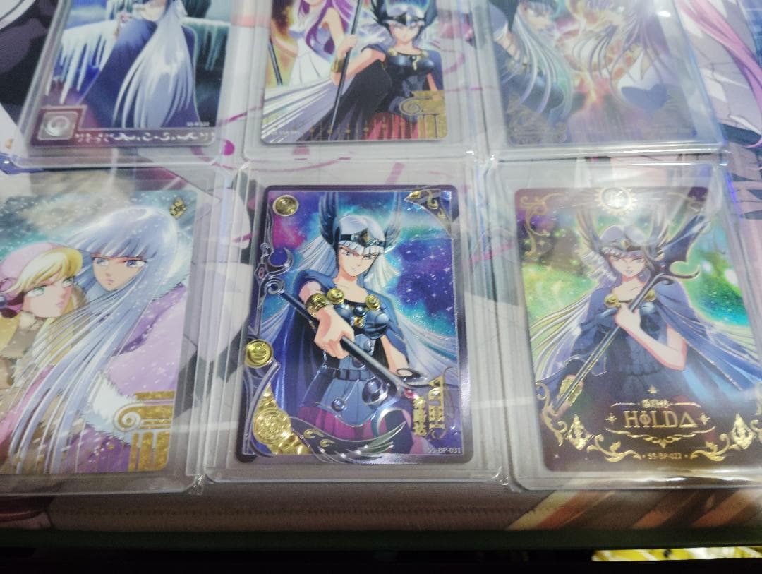 聖闘士星矢 アスガルド ポラリスのヒルダ セット トレーディングカード 海外公式