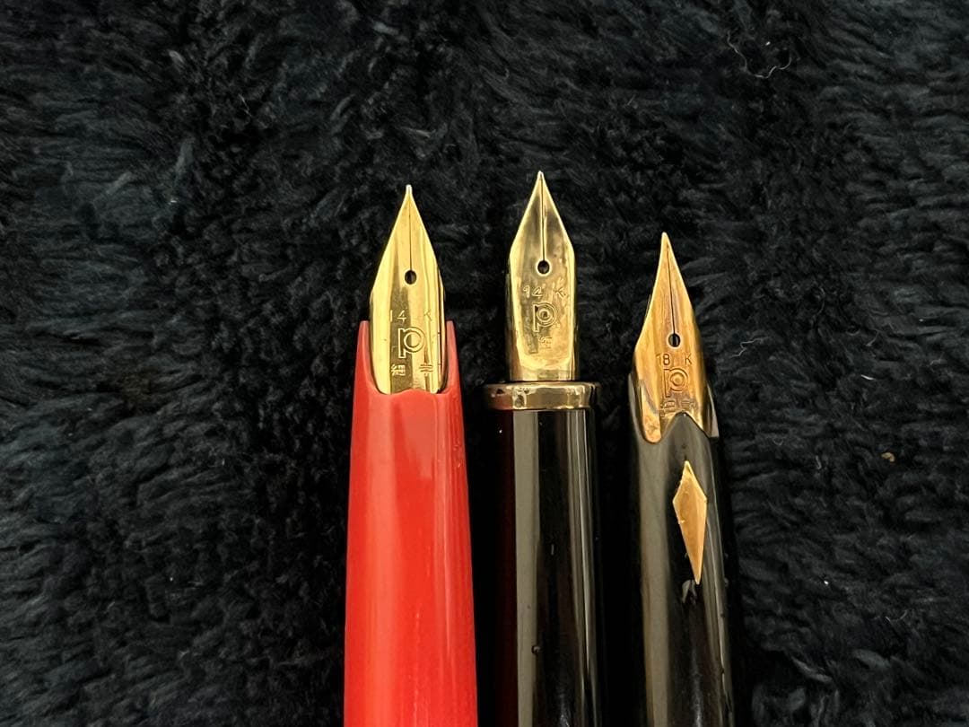 万年筆 まとめ売り pilot プラチナ パーカー 18k 14k