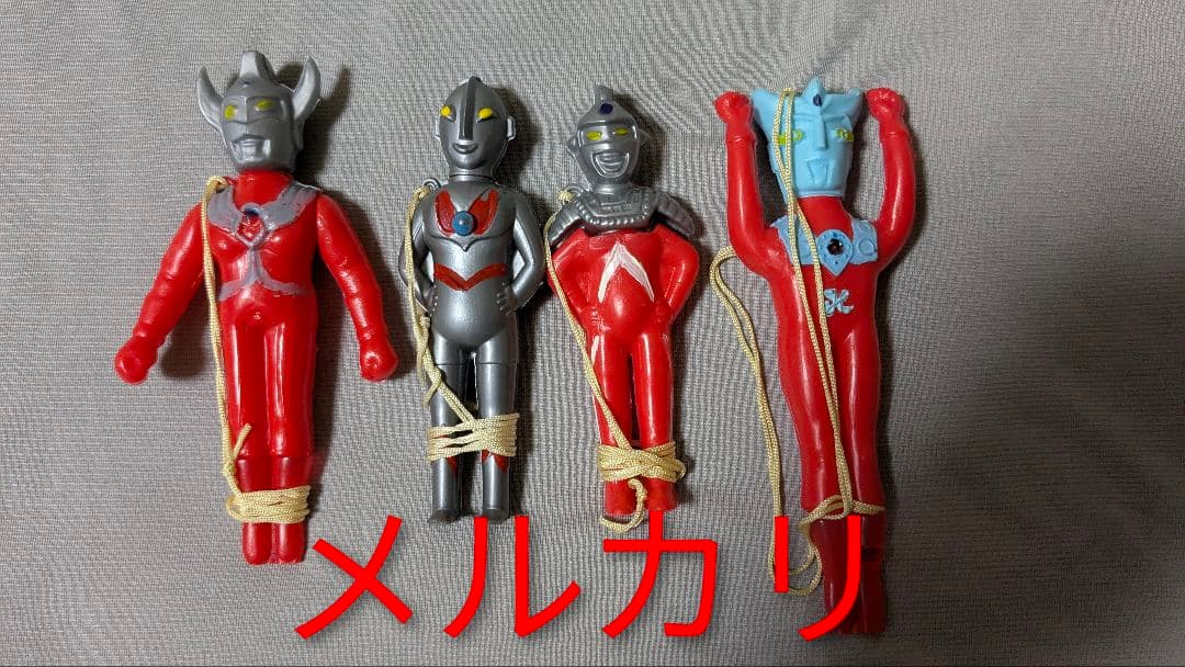 ハッカパイプ ウルトラセブン ウルトラマンタロウ ウルトラマンレオ ソフビ ポリ