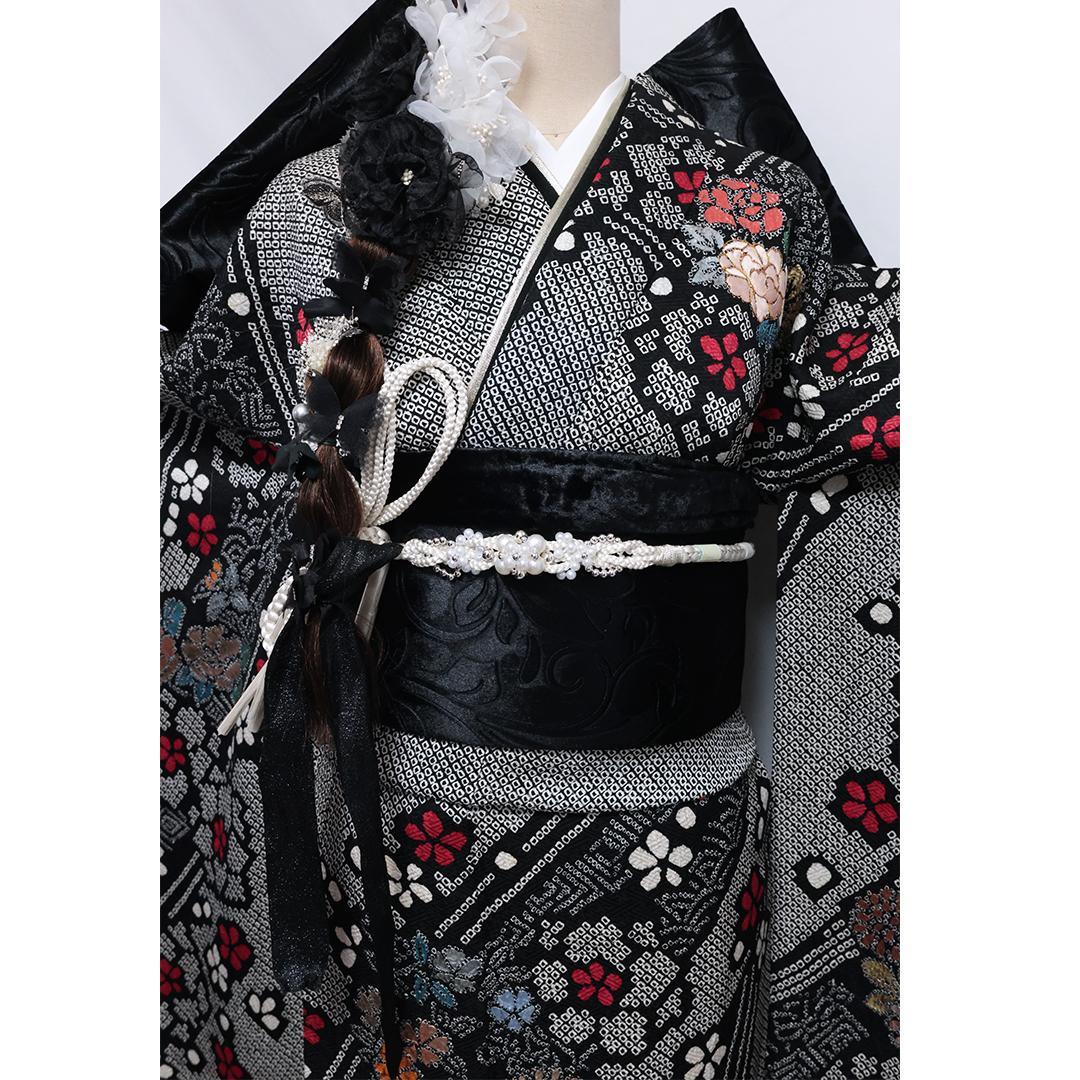 2026年成人式まだ間に合います！◆ 振袖6点セット ◆フルセット総絞りoN18