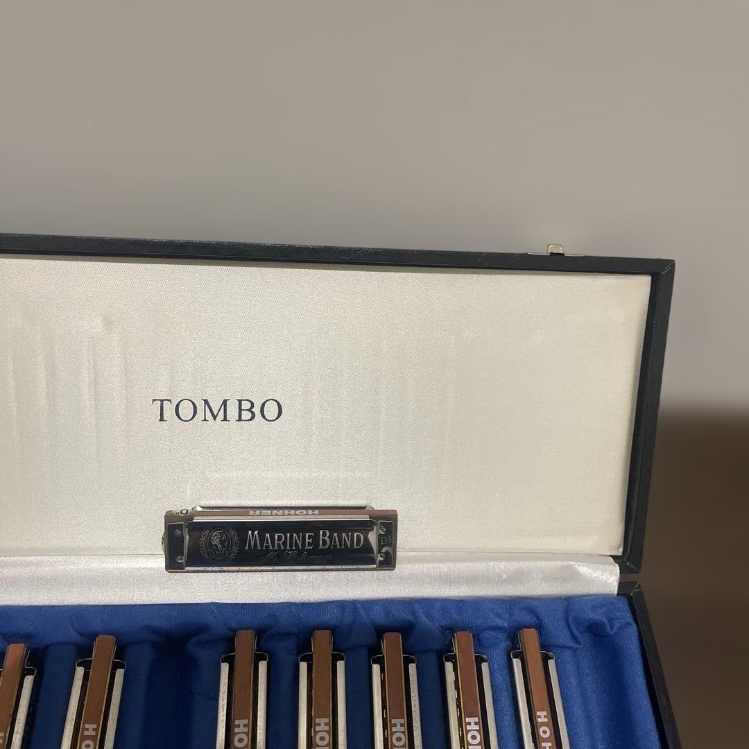 Hohner Marine Band 10本セットケース付き ブルーベルベット
