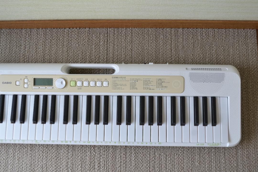 ソバコ2022年CASIO 光ナビゲーションキーボード LK-325