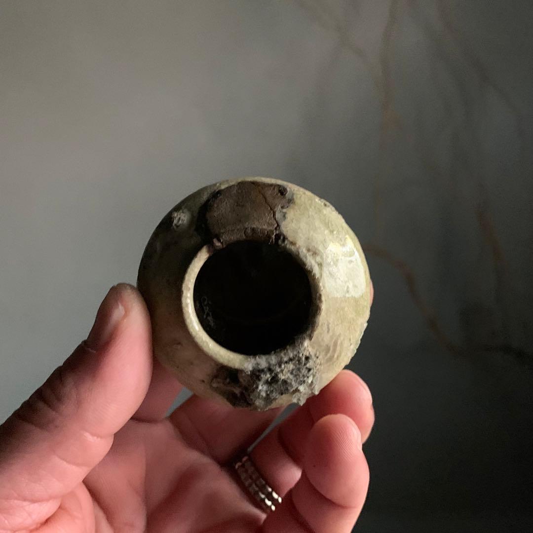 古瀬戸 小壺 室町時代 古美術 古道具 アンティーク 陶片