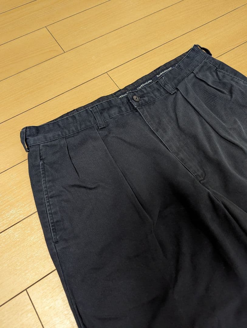 90s　ポロラルフローレン　ポロチノ　チノパン　ANDREW　ブラック　W36