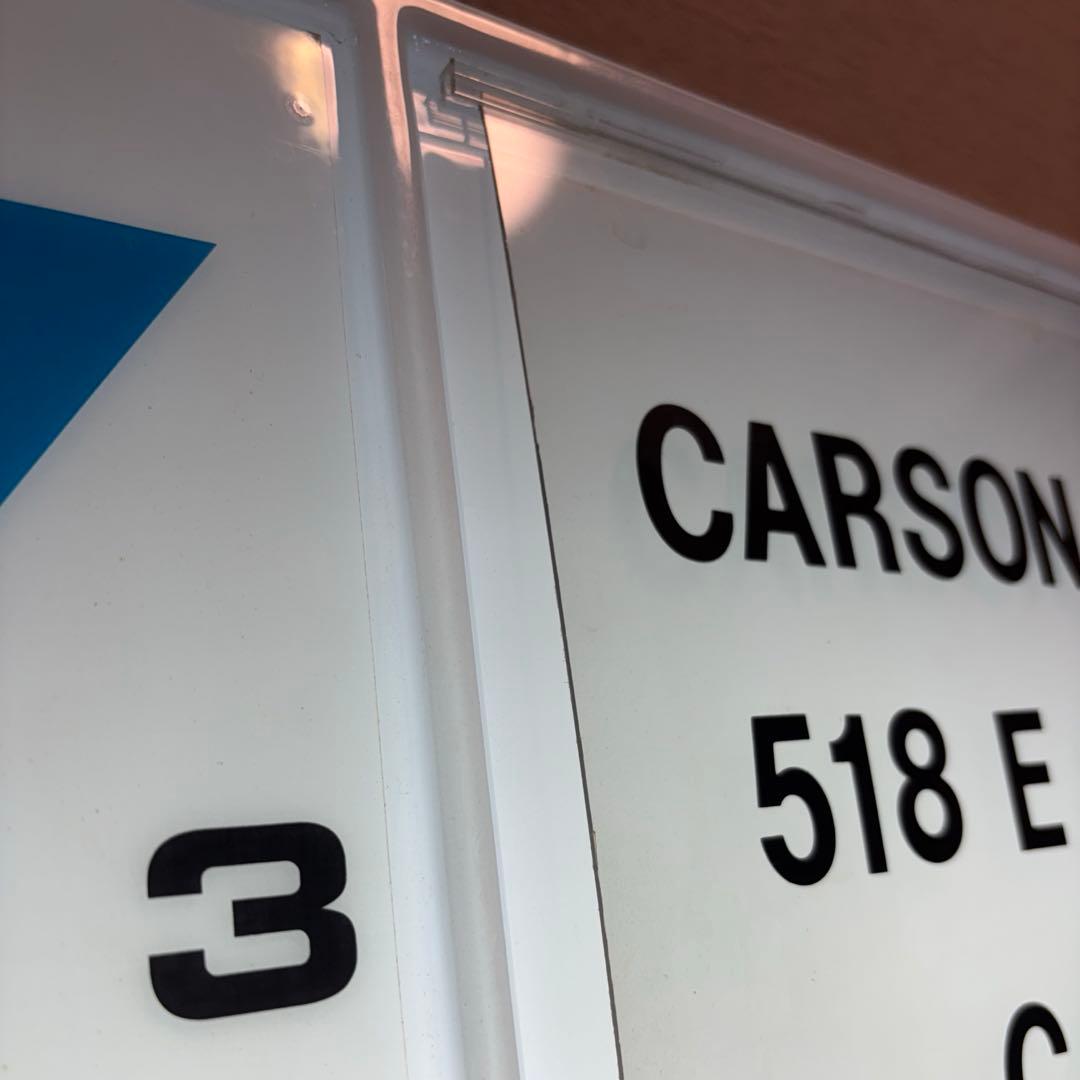 専用【Valvoline バルボリンオイル】ヴィンテージネオン時計付看板