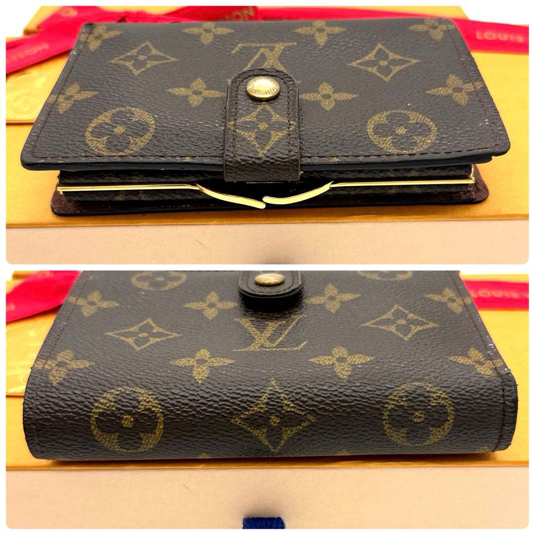 超美品✨ルイヴィトン モノグラム ヴィエノワ がま口財布 コンパクト財布