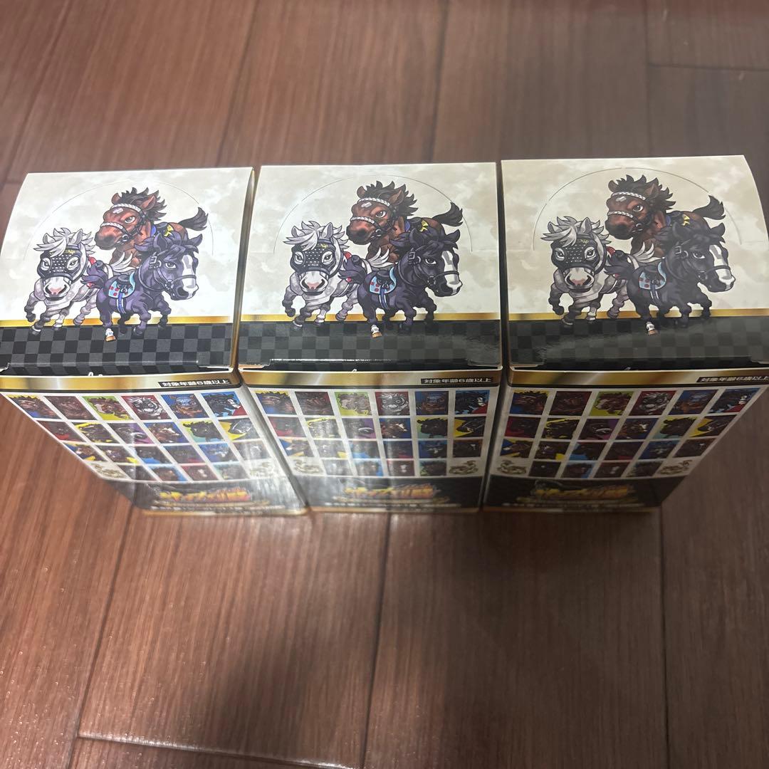 サラブ烈闘デフォルメシールオーナーズ vol.1 新品未開封　3BOX