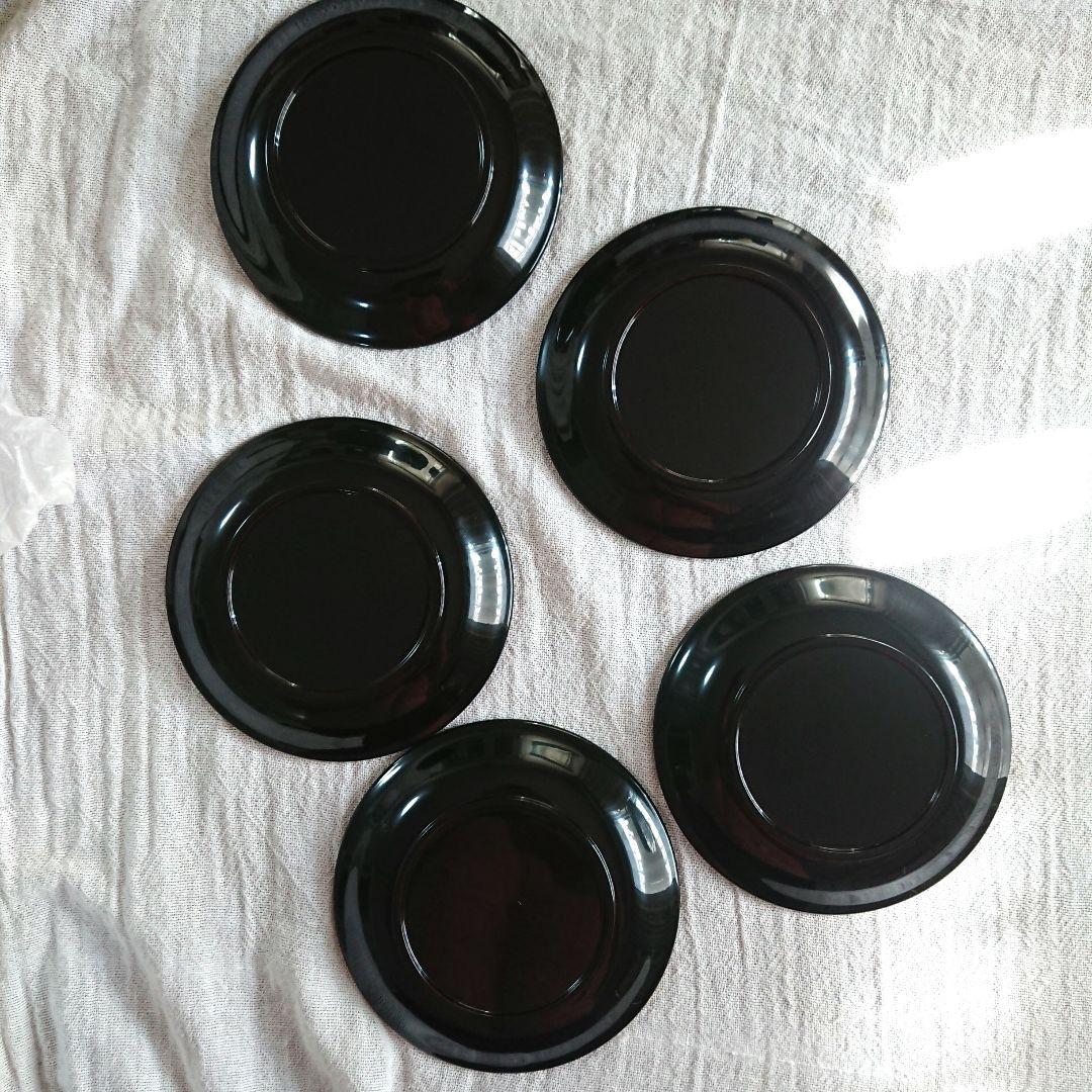 桜づくし 漆器 銘々皿 小皿 蒔絵 /輪島塗 越前漆器 茶道具 骨董 お椀印判