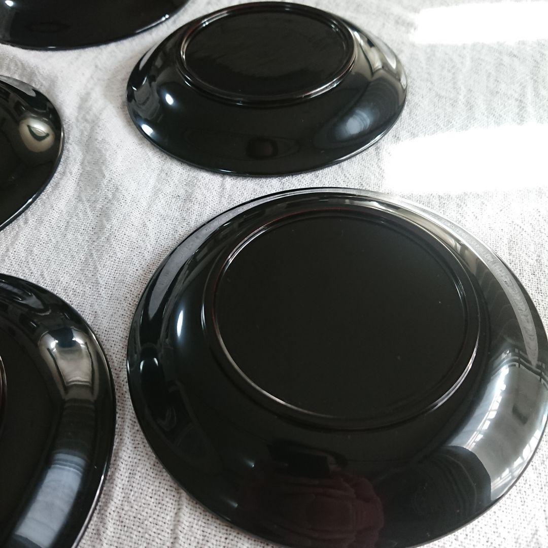 桜づくし 漆器 銘々皿 小皿 蒔絵 /輪島塗 越前漆器 茶道具 骨董 お椀印判