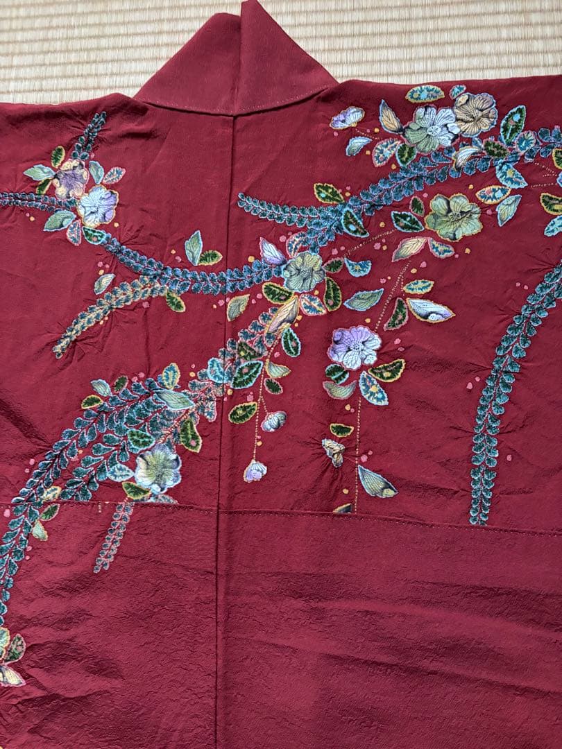 訪問着　辻ヶ花　作家もの　正絹