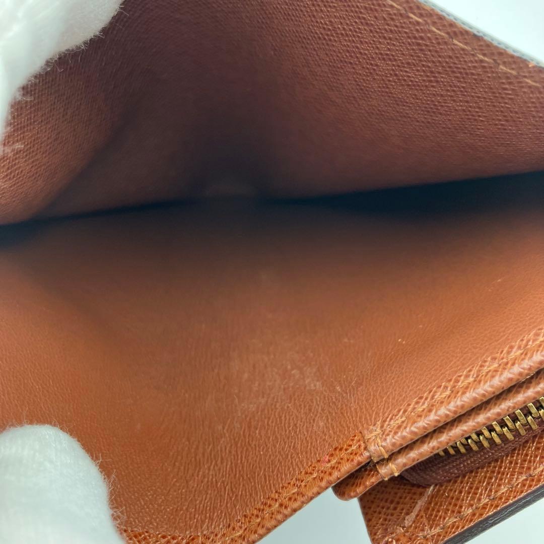 ルイヴィトン モノグラム ポルトモネ ビエ トレゾール M61730 二つ折財布