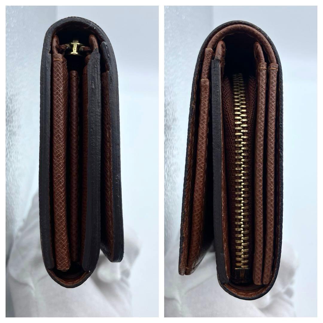 ルイヴィトン モノグラム ポルトモネ ビエ トレゾール M61730 二つ折財布