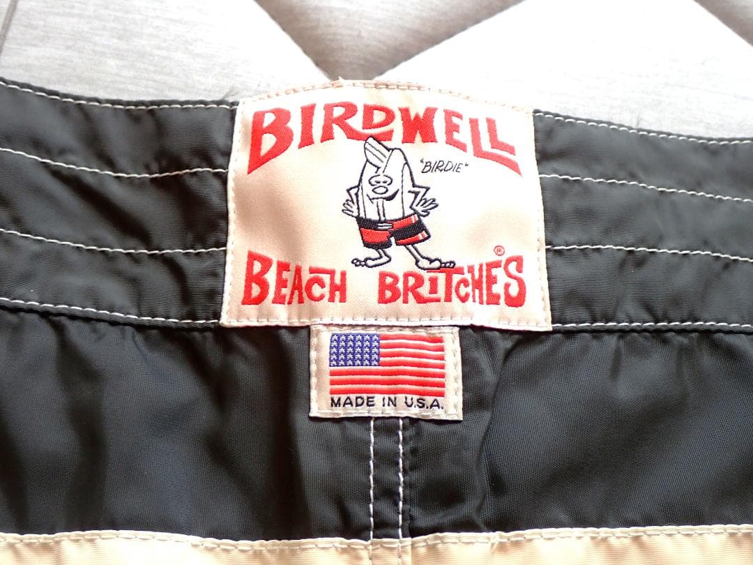 BIRDWELL バードウェル ダークグレーサーフパンツ(34)美品