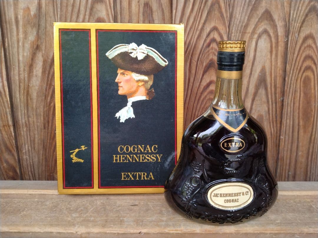 【信】未開栓 cognac hennessy extra ヘネシー コニャック