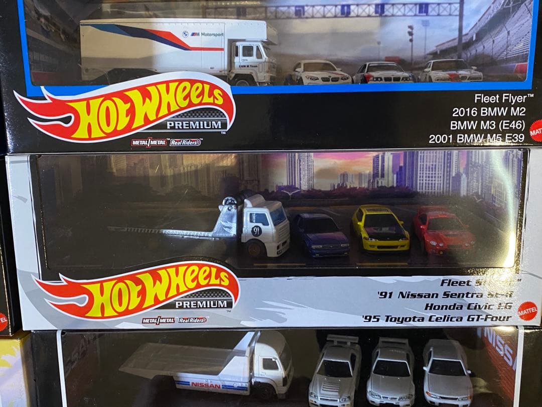 ホットウィール プレミアムコレクターセット 日産 GT-R アドバン 他 8種