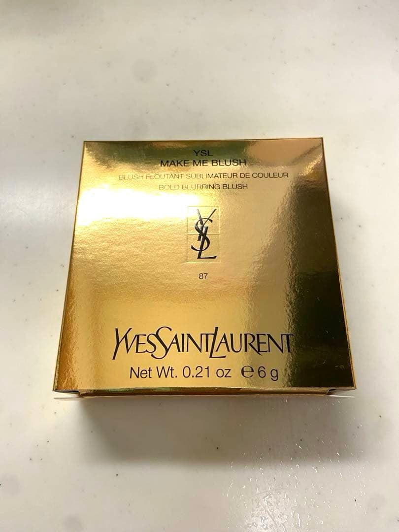 YSL メイクミーブラッシュパウダー 87 ピンク ヴォルテージ