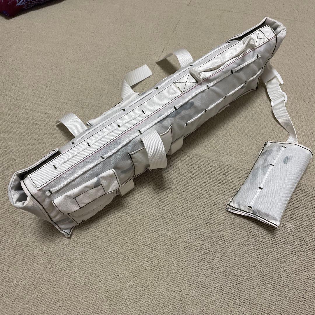 マズルカバー&スコープカバー　陸上自衛隊　　白色　白ジュート付き