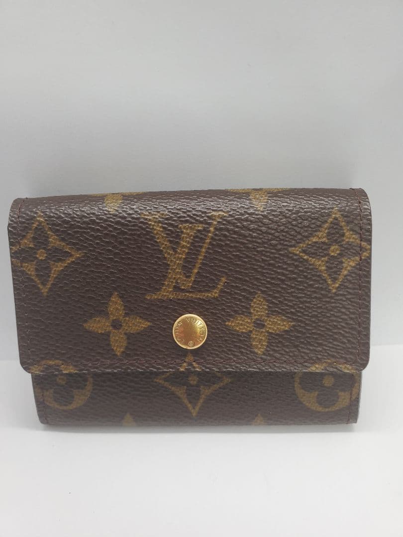 Louis Vuitton ヴィトン モノグラム ポルト モネ プラ