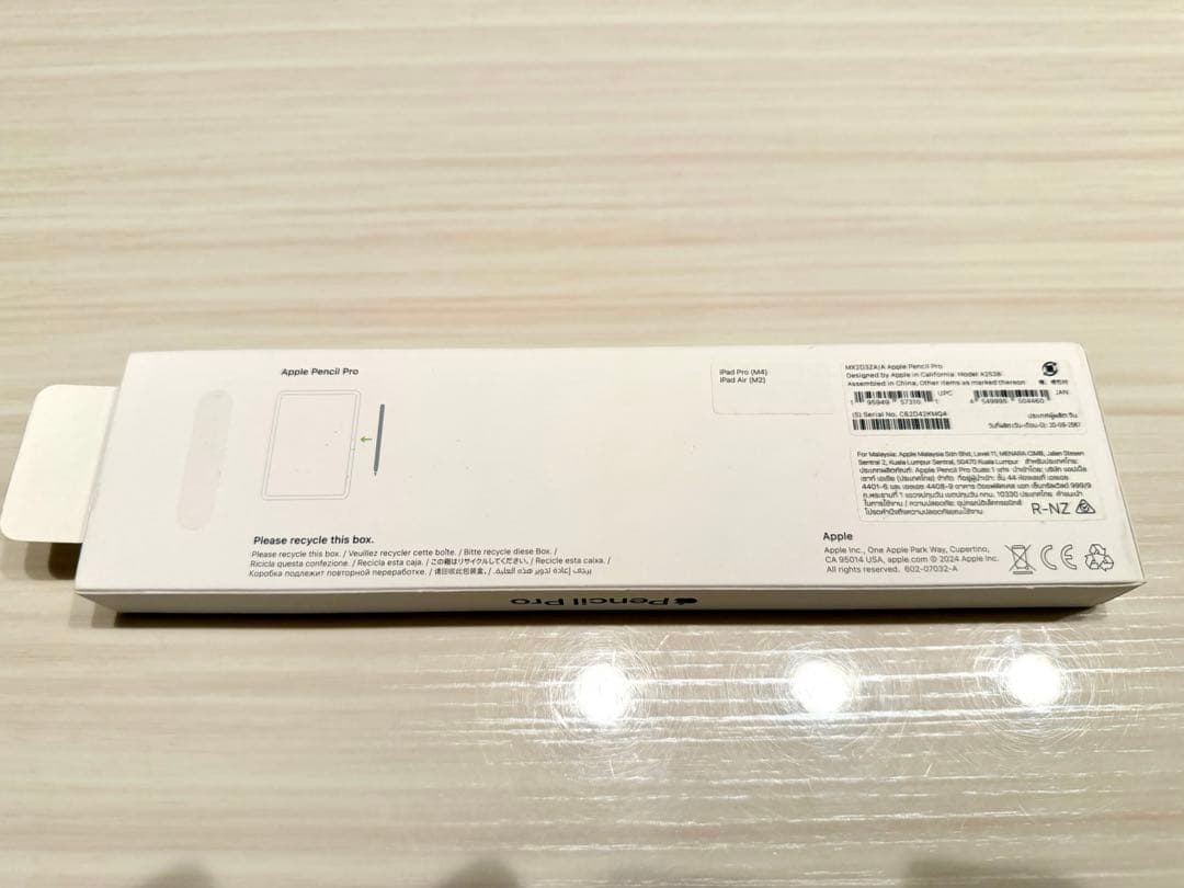 iPadアクセサリー Apple Pencil Pro Model:A2538