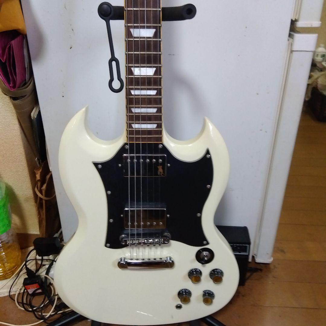 岡*尋様 Maison SGスタイルエレキギター ホワイト