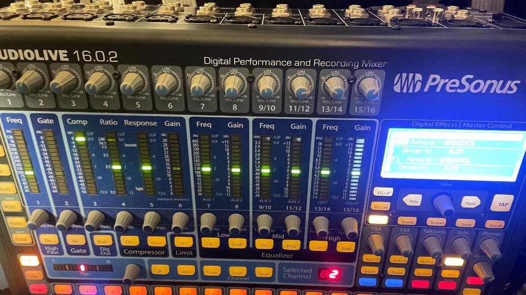 PreSonus STUDIOLIVE 16.0.2デジタルミキサー プリソナス