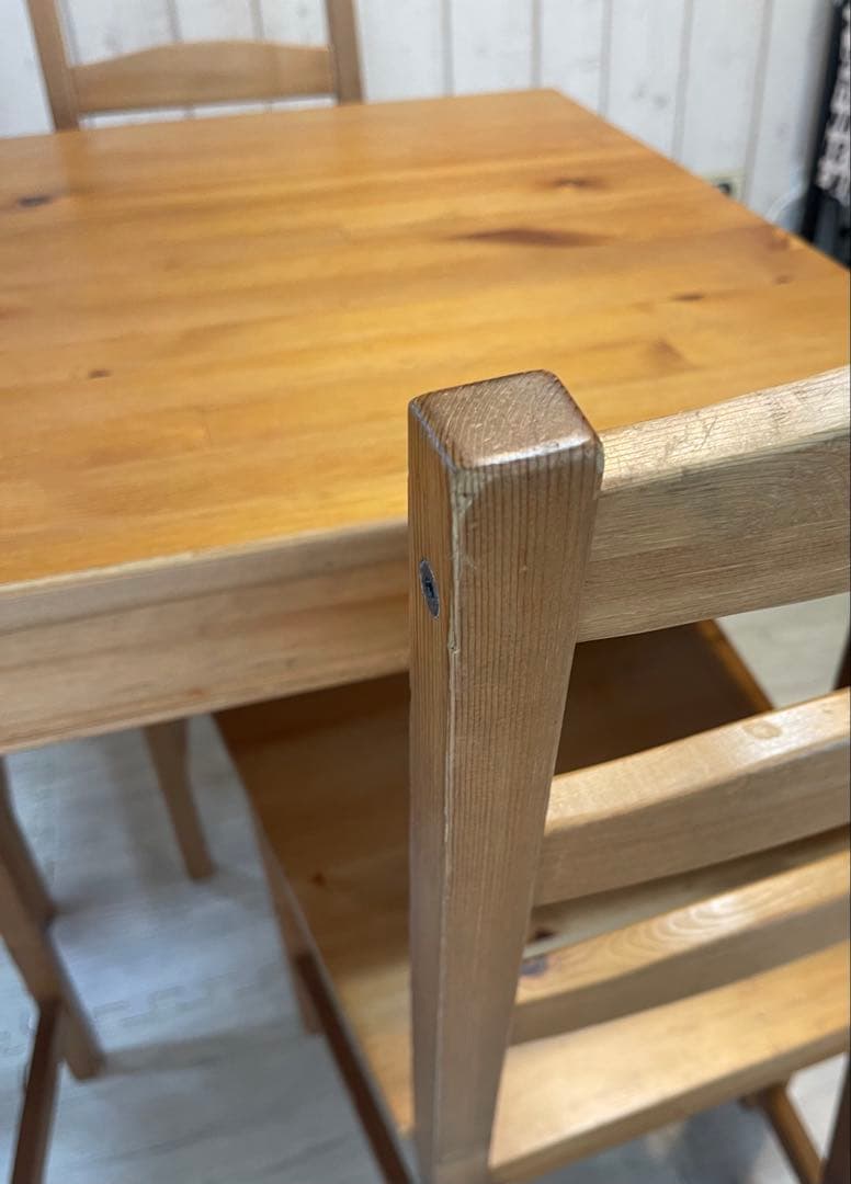 引取り限定　IKEA ヨックモック　テーブル&チェア　セット