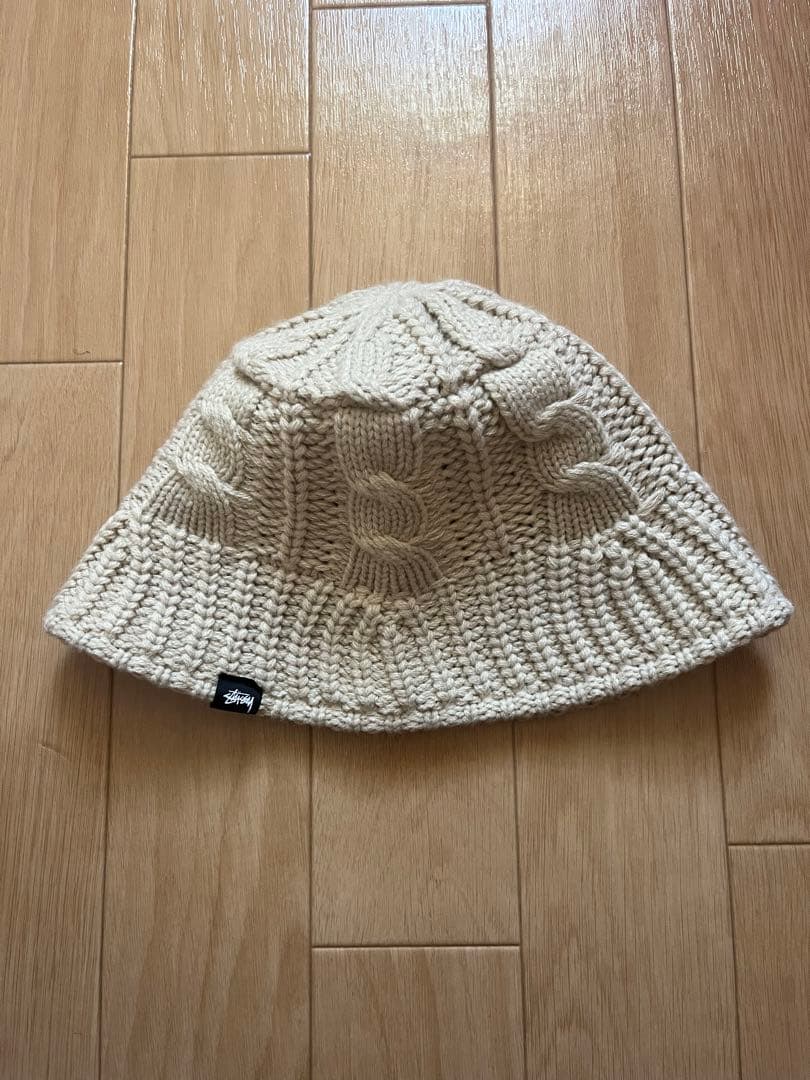 stussyニットバケットハット クラッシャーハット