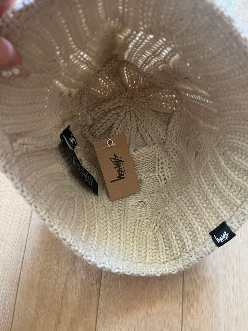 stussyニットバケットハット クラッシャーハット