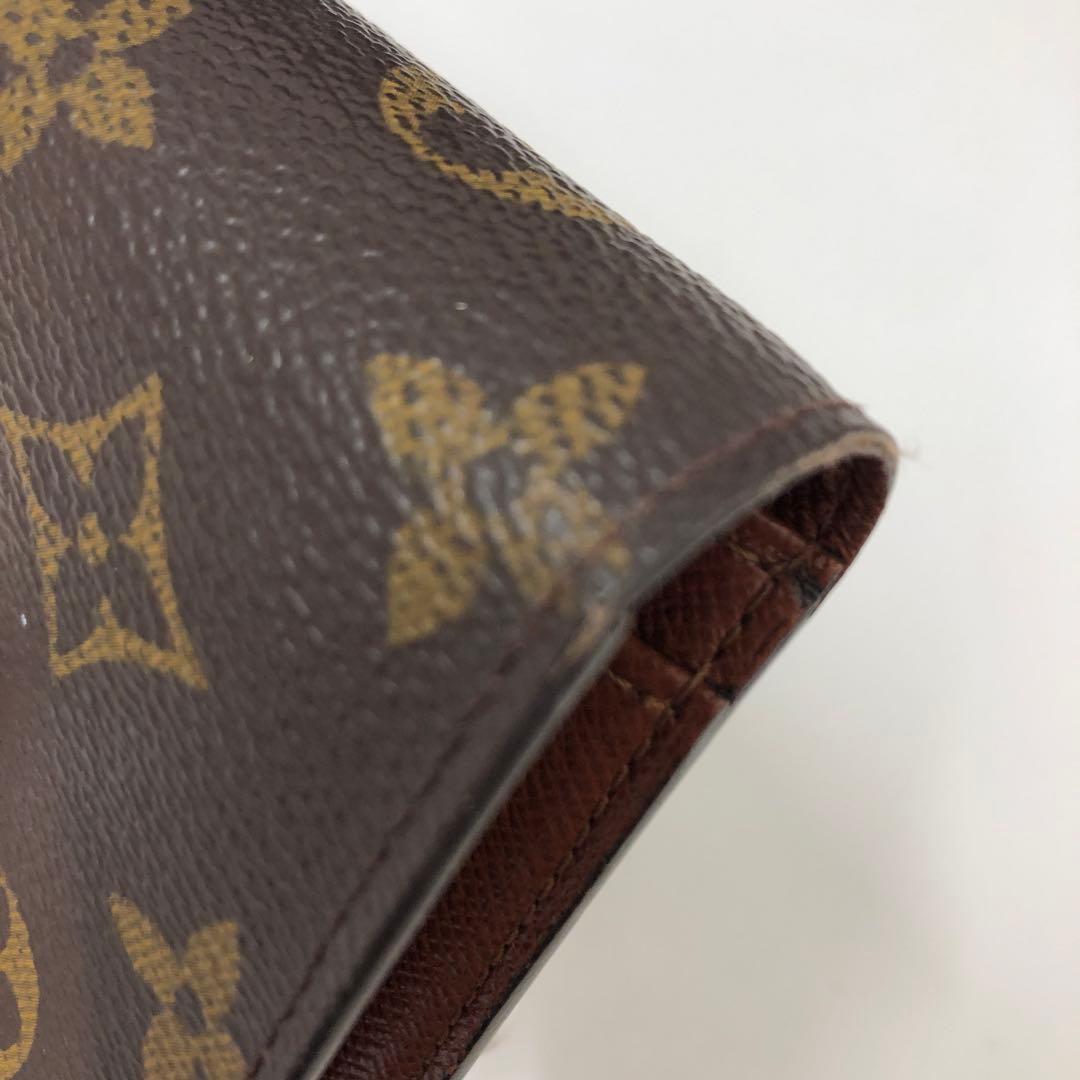 ルイ ヴィトン ポルト モネ ヴィエノワ がま口　モノグラム 折り財布