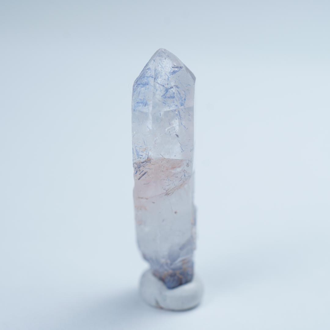 れれ 虹入りアイオライトキューブ mini + 原石4点