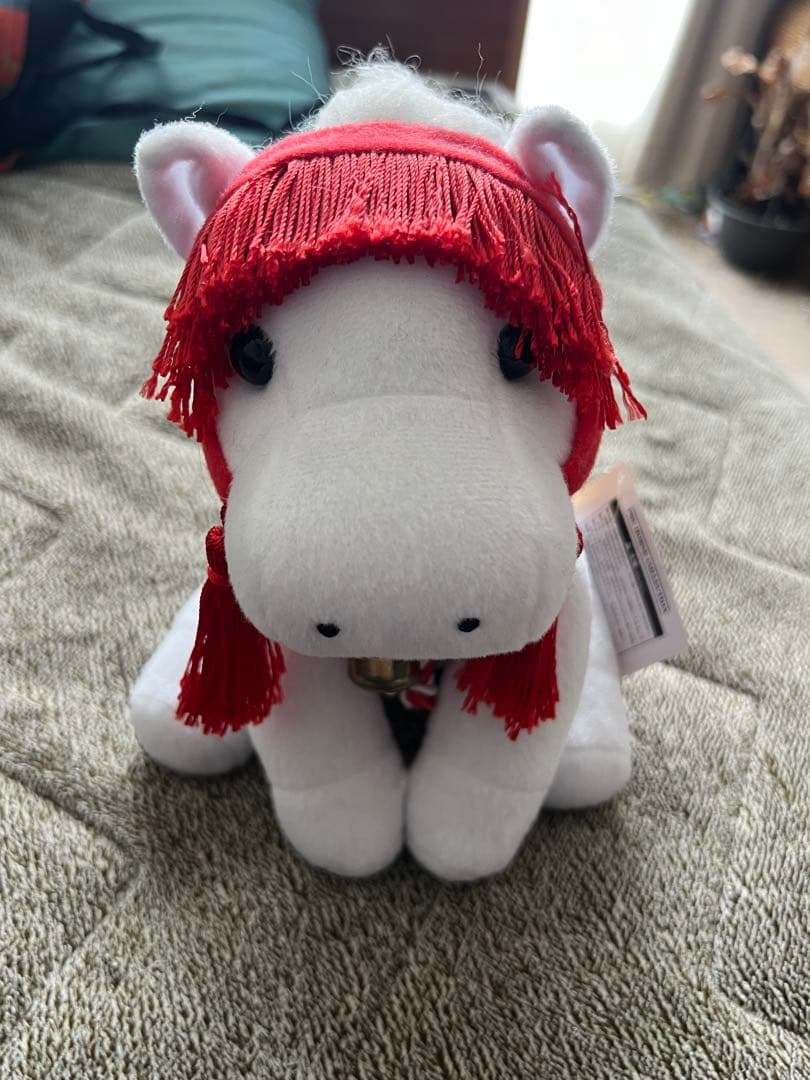 【極美品】2014年　午年　アイドルホースぬいぐるみ　神馬モチーフ タグ付き