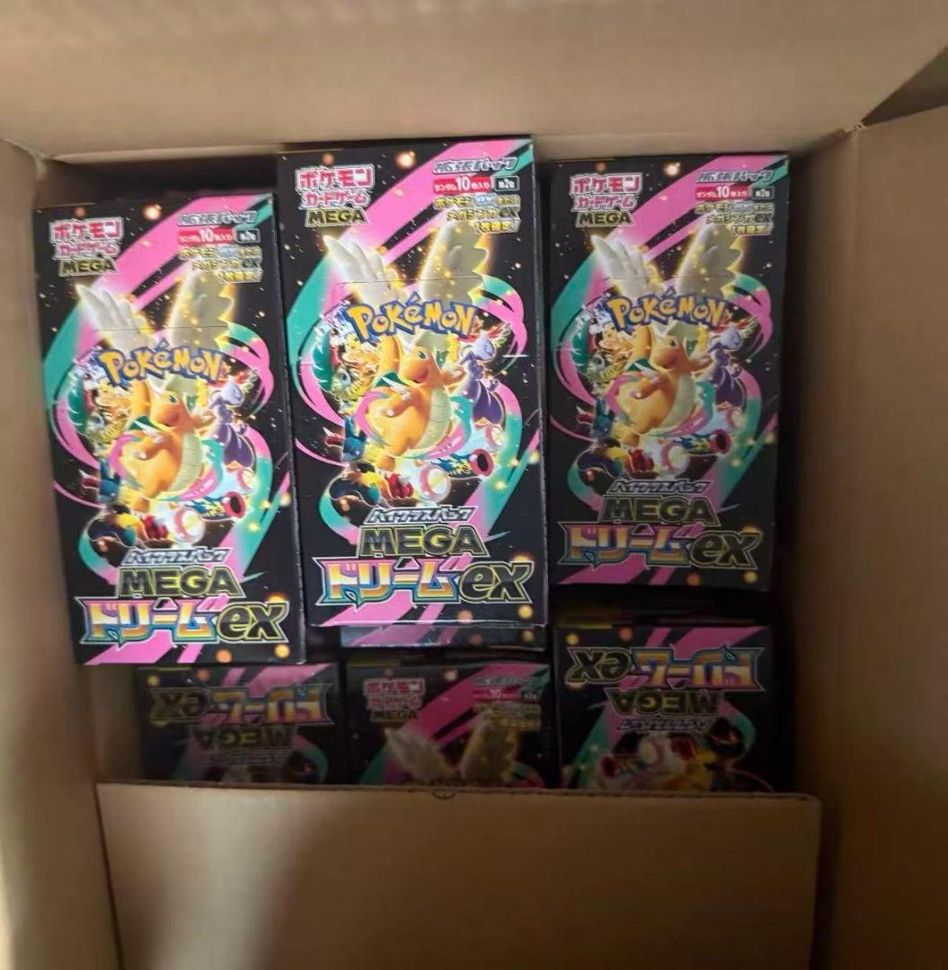 ポケモンカードゲーム MEGAドリームEX 6パックセット