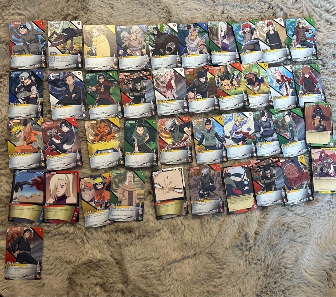 NARUTO NARUTO疾風伝　カード140枚　シールセット