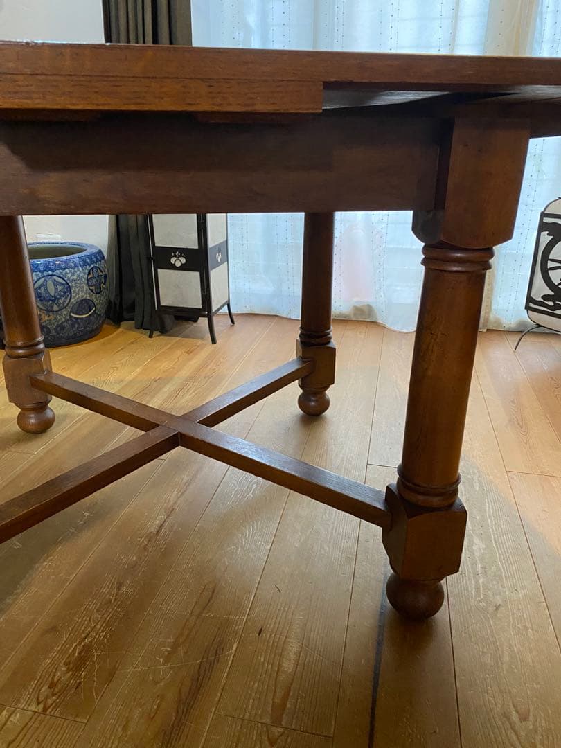 イギリスアンティーク　ドローリーフテーブル　最終価格