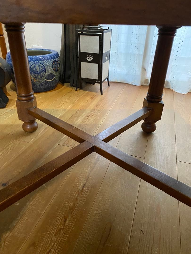 イギリスアンティーク　ドローリーフテーブル　最終価格