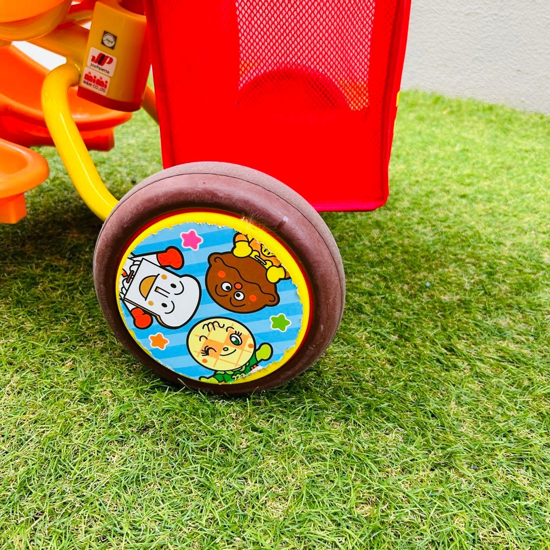 アンパンマン 三輪車 それいけ！アンパンマン デラックスII レッド 赤