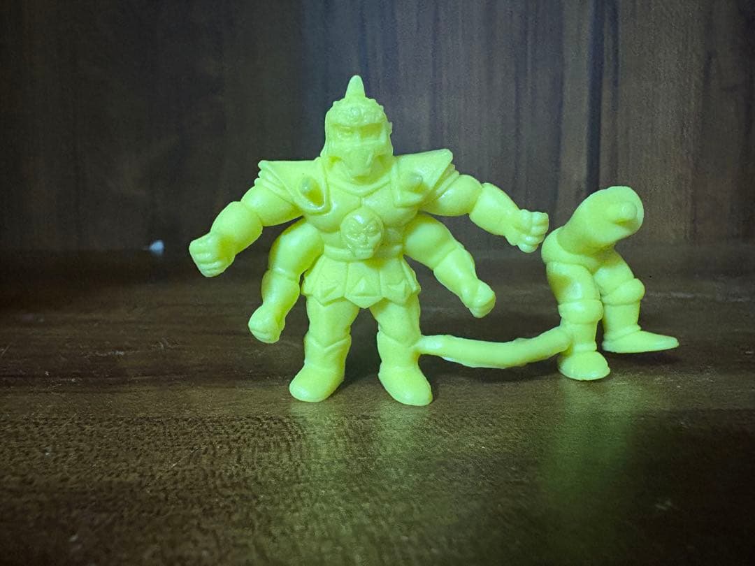 キン消し王位争奪編パート3 サタンクロス　(キン肉マン　消しゴム)み切り