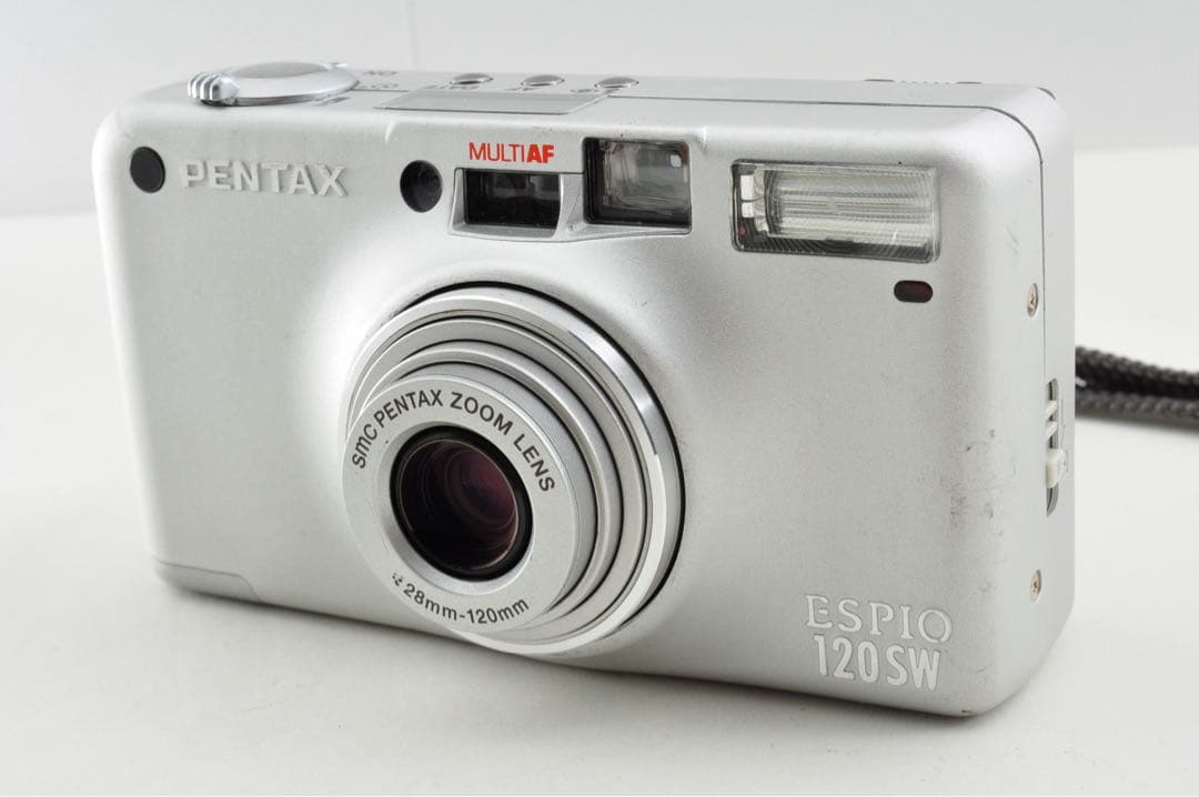 動作確認済　PENTAX ESPIO 120SW シルバー ペンタックス