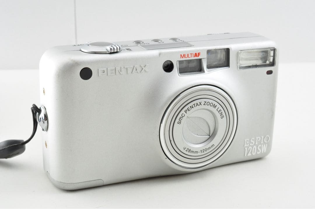 動作確認済　PENTAX ESPIO 120SW シルバー ペンタックス
