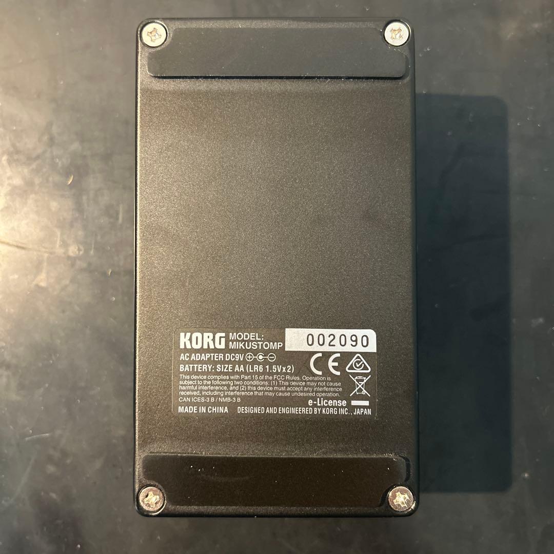 ト*チ様 KORG MIKU STOMP ギターエフェクター
